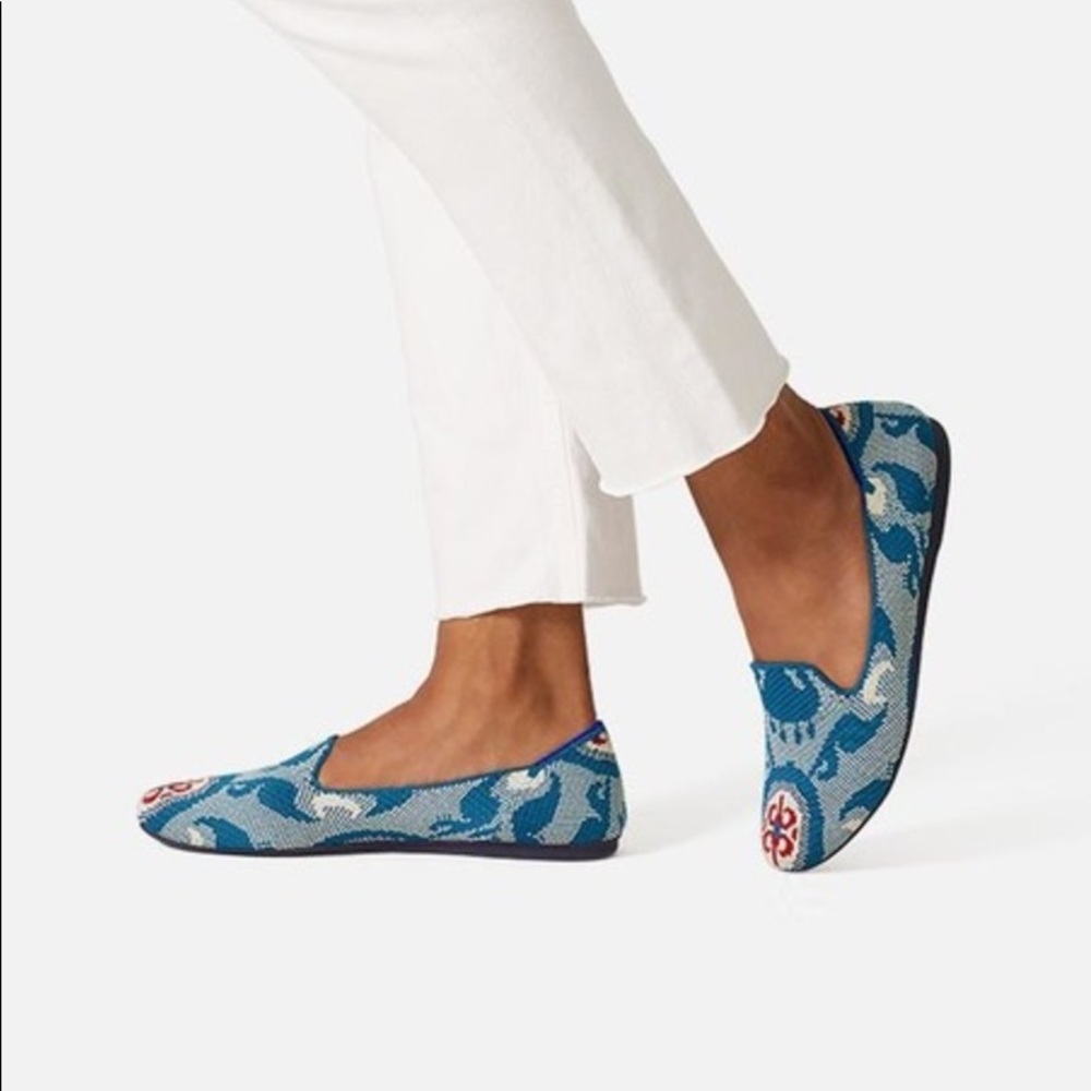Rothy’s Moroccan Teal Loafers - 7.5